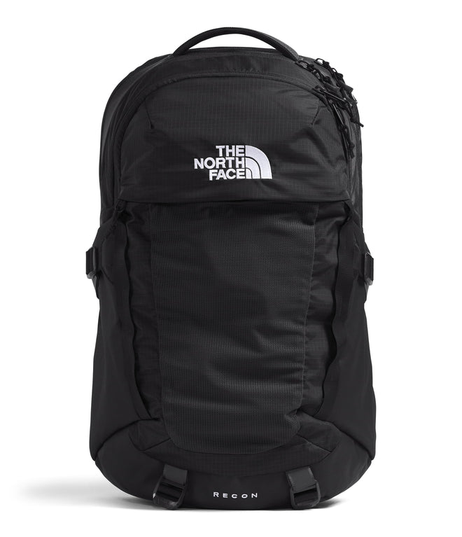 THE NORTH FACE Recon Everyday Laptop Backpack | Water Repellent Finish, 16" Laptop Sleeve, 2 Water Bottle Pockets, TNF Black/TNF Black-NPF, One Size 🍁 All In One Marketplace Canada