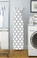 Whitmor Deluxe Ironing Board Cover and Pad (Ironing board not included) - Medallion Grey 🍁 All In One Marketplace Canada