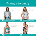 Infantino Flip 4-in-1 Baby Carrier Convertible Ergonomic, Light & Airy 🍁 All In One Marketplace Canada