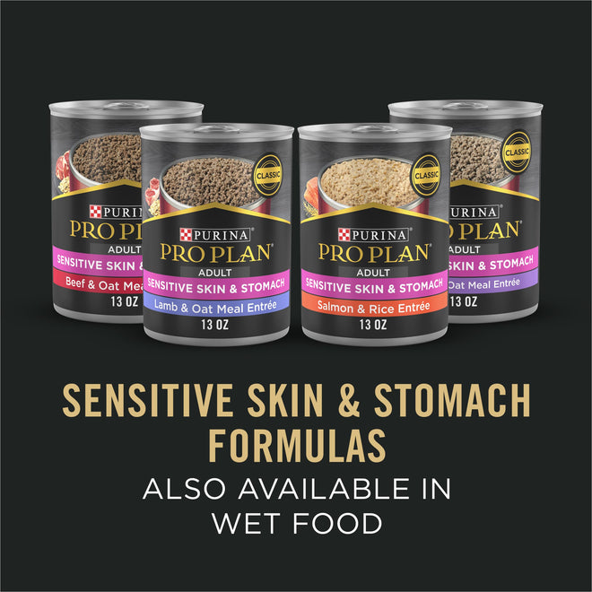 Purina Pro Plan Dry Dog Food, Senior Sensitive Skin & Stomach Adult 7+ Salmon - 10.9 kg Bag (1 Pack) 🍁 All In One Marketplace Canada