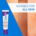 CeraVe Skin Renewing Vitamin C Eye Cream for Dark Circles & Fine Lines with 5% Pure Vitamin C, Hyaluronic Acid, & Caffeine, Hydrating & Brightening Anti-Aging Eye Treatment, Fragrance-Free, 15mL 🍁 All In One Marketplace Canada