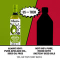Chosen Foods 100% Pure Avocado Oil 25.3 oz, Non-GMO, for High-Heat Cooking, Frying, Baking, Homemade Sauces, Dressings and Marinades, 750.0 ml (Pack of 1) 🍁 All In One Marketplace Canada