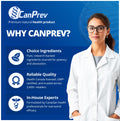CanPrev D3 & K2 Vitamins 120 Softgels, 120-Day Supply, 1000IU Vitamin D3 & 120mcg K2, Supports Strong Bones, Teeth & Heart Wellness, Easy-to-Absorb with Organic Coconut Oil, No GMO, Gluten, Soy, Dairy 🍁 All In One Marketplace Canada