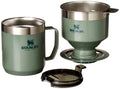 Stanley Perfect Brew Pour Over Set | 12 oz Camp Mug with Lid Included | Drip Coffee Maker with Reusable Filter | Insulated Stainless Steel | BPA-Free | Hammertone Green 🍁 All In One Marketplace Canada