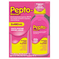 Pepto Bismol Liquid, Upset Stomach Relief, Diarrhea Relief, Heartburn, Nausea, Indigestion, Upset Stomach, Original Flavor, Pack of 2, 480mL each 🍁 All In One Marketplace Canada