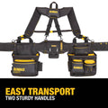DEWALT Tool Rig Professional Tool Belt with Padded Suspenders, 25 Pockets, Durable Design, Adjustable (DWST540602) 🍁 All In One Marketplace Canada