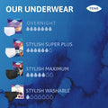 TENA Adult Incontinence, Discrete Disposable, Underwear, Comfortable Fit, Overnight Protection, Unisex, X-Large (L), 40 Count 🍁 All In One Marketplace Canada