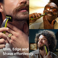 Philips OneBlade 360 Face & Body, Wet & Dry, Trim, Edge & Shave with the 5-in-1 Adjustable Comb and Body Comb, QP2834/23 🍁 All In One Marketplace Canada