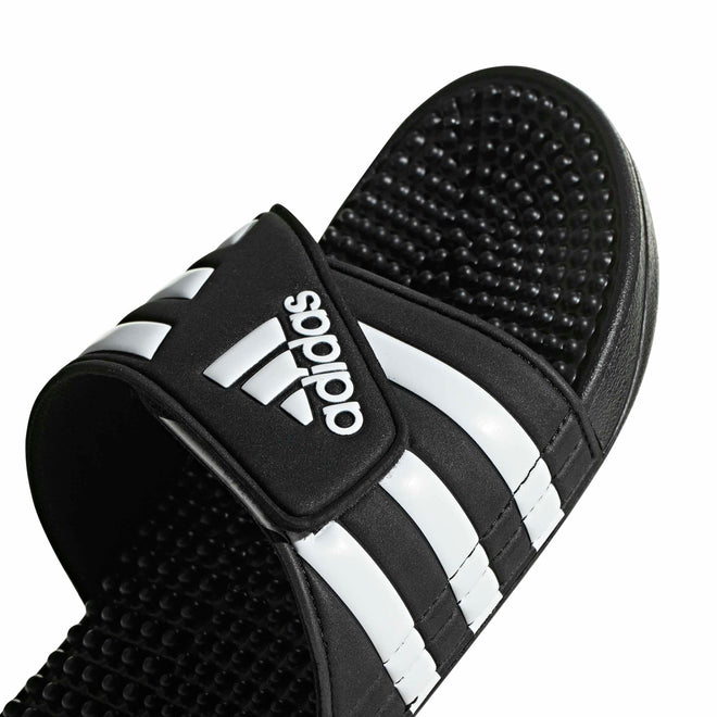 adidas Unisex-Adult Adissage, Core Black/White/Core Black, 10 🍁 All In One Marketplace Canada