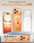 TOCOL Clear Case for iPhone 17 Pro Max, Upgraded Full Camera Protection, Compatible with Magsafe, Shockproof Magnetic Phone Case for 17 ProMax 6.9 inch, Anti-Yellowing (Clear) 🍁 All In One Marketplace Canada
