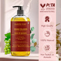 MAJESTIC PURE Cellulite Massage Oil - with Vegan Collagen & Stem Cells, Unique Blend of Massage Essential Oils - Cellulite Oil Improves Skin Tightening and Firming, 8 fl oz 🍁 All In One Marketplace Canada