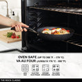 Starfrit The Rock 26cm (10") Non-Stick Multi Pan - Tawa - Durable Forged Aluminum - Oven Safe - PFOA Free - Easy to Clean - Black 🍁 All In One Marketplace Canada