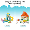 LEGO DUPLO Bluey Ice Cream Trip with Bluey - Toddler Toy for Kids, Boys, and Girls Ages 2+ - Includes Figure and Ice Cream Stand - Sensory Toy for Pretend Play - Preschool Gift Idea - 10458 🍁 All In One Marketplace Canada