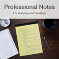 Oxford Legal Pads, 8.5 x 11 Inch, Wide Ruled, Yellow Paper, 50 Sheets per Pad, 12-Pack Notepads for School, Office, Lists, and Note Taking, Letter Size, Double-Sided Writing Pages 🍁 All In One Marketplace Canada