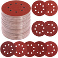 YNZDRWA 70 PCS 5 Inch Sanding Discs, 40 80 120 180 240 320 400 600 800 Grit Hook and Loop Sandpaper for Random Orbital Sander 🍁 All In One Marketplace Canada