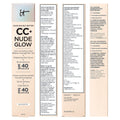 IT Cosmetics CC+ Nude Glow Lightweight Foundation + Glow Serum with SPF 40 - With Niacinamide, Hyaluronic Acid & Green Tea Extract - Fair Light - 1.08 fl oz 🍁 All In One Marketplace Canada