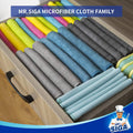 MR.SIGA Microfiber Cleaning Cloth,Pack of 12,Size:12.6" x 12.6" 🍁 All In One Marketplace Canada