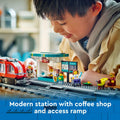 LEGO City Downtown Streetcar and Station Train Set - Kids Toy Train Building Set for Pretend Play & Imagination, Ages 7+ - Gift Ideas for Boys & Girls Birthdays - 60423 🍁 All In One Marketplace Canada