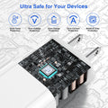 USB C Charger for iPhone 17 16 15,10FT USB C Cable and USB C Fast Charger Blcok for iPhone 17 16 Pro Max/17Air/17E/16E/16 Plus, iPhone 17 16 Fast Charging Cable iPad Pro 12.9/11 in,iPad -White 🍁 All In One Marketplace Canada