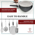 Splatter Screen for Frying Pan - 13 Inch Stainless Steel Grease Splatter Guard - Cover Oil Splash When Sizzling Bacon, Cooking Fried Chicken or Popcorn 🍁 All In One Marketplace Canada