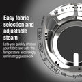 CHI Steam Iron for Clothes with 8’ Retractable Cord, 1700 Watts, 3-Way Auto Shutoff, 400+ Holes, Professional Grade, Temperature Control Dial, Titanium Infused Ceramic Soleplate, Silver (13106) 🍁 All In One Marketplace Canada
