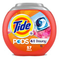 Tide PODS Laundry Detergent soap with a touch of Downy 4-in-1 Detergent, Stain Remover, Freshness, Softness, Fabric Protecter, HE compatible, 57 Count 🍁 All In One Marketplace Canada