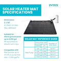 Intex Solar Heater Mat for Above Ground Swimming Pool, 47" X 47" 🍁 All In One Marketplace Canada
