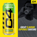 Cellucor C4 Performance Energy Drink, Twisted Limeade, Carbonated Sugar Free Drink with no Artificial Colours or Dyes, 473mL, 12 count 🍁 All In One Marketplace Canada