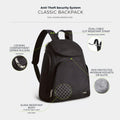 Travelon Backpack,Black,One Size 🍁 All In One Marketplace Canada