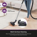 Eureka Bagless Canister Vacuum for Carpets and Hard Floors, Powerful Lightweight Vacuum Cleaner with Large Dust Cup Extension Tube 2-in-1 Crevice Tool Floor Nozzle, White, NEN121WH w/ 1100W High Power 🍁 All In One Marketplace Canada