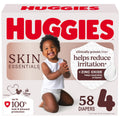 Huggies Size 4 Diapers, Skin Essentials Baby Diapers, Size 4 (22-37 lbs), 58 Count 🍁 All In One Marketplace Canada