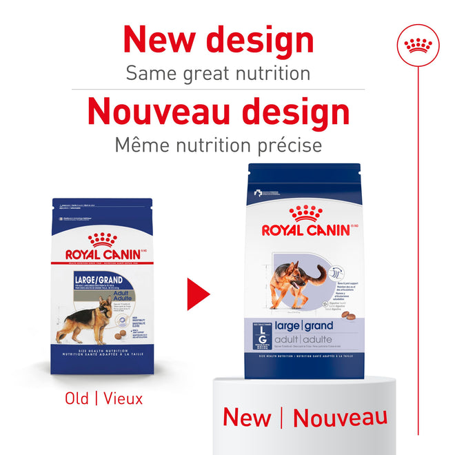 Royal Canin Large Breed Adult Dry Dog Food, 30 lb Bag 🍁 All In One Marketplace Canada