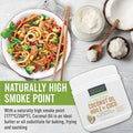 Viva Naturals Organic Virgin Coconut Oil, 32 fl oz (946 mL) – Coconut Oil for Hair, Skin, Cooking & Baking – Cold-Pressed, Unrefined & Non-GMO – Keto & Paleo Certified – BPA-Free Jar 🍁 All In One Marketplace Canada