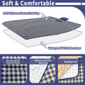 Extra Large Outdoor Picnic Blanket, 79"x79" Waterproof Picnic Mat, Sandproof Beach Blanket Portable Camping Blanket Lightweight for Park Beach Camping Courtyard (Dark Blue) 🍁 All In One Marketplace Canada