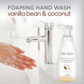 Live Clean Foaming Hand Wash, Vanilla Bean & Coconut, 400 mL, 4 Count 🍁 All In One Marketplace Canada