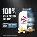 ISO100 Hydrolyzed Protein Powder by Dymatize, Gourmet Vanilla, 100% Whey Isolate Protein Powder (25g), Gluten Free, 76 Servings, 2.3 kg 🍁 All In One Marketplace Canada