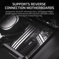 CORSAIR Frame 4000D RS ARGB Modular Mid-Tower ATX PC Case – High Airflow, 3X Pre-Installed RS ARGB Fans, InfiniRail™ Fan Mounting System, ASUS BTF, MSI Project Zero, Gigabyte Project Stealth – Black 🍁 All In One Marketplace Canada
