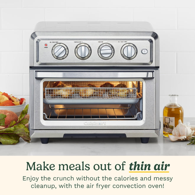 Cuisinart Air Fryer + Convection Toaster Oven, Stainless Steel (TOA-60C) 🍁 All In One Marketplace Canada