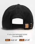 FURTALK Cotton Low Profile Baseball Cap Hat for Men Women Adjustable Dad Hat Four Seasons Classic Black 🍁 All In One Marketplace Canada