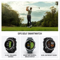 Garmin Approach S44, Essential Golf GPS Smartwatch, AMOLED Display, On-Course Features, Silver Aluminum Bezel with Black Silicone Band 🍁 All In One Marketplace Canada