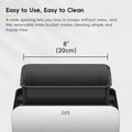 EKO Kitchen Compost Bin, 7L / 1.85 Gal Stainless Steel with Removable Inner Bucket and Deodorizer Compartment, 2-in-1 Countertop Compost Bin with Lid, Food Waste Caddy for Kitchen (MMT & Black Finish) 🍁 All In One Marketplace Canada