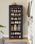 SONGMICS 10-Tier Shoe Rack, Shoe Storage Organizer Cabinet, Black URXJ10H01 🍁 All In One Marketplace Canada