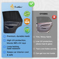 EcoNour Baby Car Window Shades for Side Windows (Pack of 2) | Sun Shade for Car Heat and UV Protection | Mosquito Net Baby Car Sun Shade | Rear Side Window Sunshade for Car (Large 38"x21") 🍁 All In One Marketplace Canada