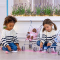 JC Toys | Berenguer Boutique | Single Umbrella Baby Doll Stroller | Elephant Theme | Pink | Ages 2 + 🍁 All In One Marketplace Canada