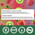 Organika Kids Electrolytes Powder Sticks - Sugar-Free Hydration + Immune support with 100% of daily Vitamin C, Minerals and Prebiotic Fibre | Strawberry Kiwi Flavour - 3.5g x 20 sachets 🍁 All In One Marketplace Canada