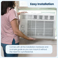 Danby DAC050MB1WDB 5,000 BTU Window Air Conditioner, 2 Cooling and Fan Settings, Easy to Use Mechanical Rotary Controls, Ideal for Rooms Up to 150 Square Feet 🍁 All In One Marketplace Canada