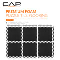 CAP Barbell 1/2-Inch Interlocking EVA Foam Exercise Puzzle Mats - 1 Pack | 24" x 24" x 1/2" | Diamond Pattern 🍁 All In One Marketplace Canada