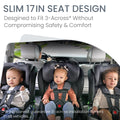 Britax Poplar Convertible Car Seat, Slim 17" Design — Stone Onyx 🍁 All In One Marketplace Canada