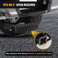 Nilight Hitch Step with 2" Hitch Receiver Rear Bumper Guard Protector 11.9 Inch with 5/8” Hitch Pin Clip Upgraded Textured Black Anti Slip Hitch Step Bar for Pickup Truck Car SUV 🍁 All In One Marketplace Canada