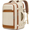 Travel Backpack for Women Flight Approved Carry On Travel Backpack with Shoe Pouch,TSA 15.6inch Laptop Sac à Dos Personal Item Bag for Weekender Overnight Bags Bookbag Travel Essentials,Beige 🍁 All In One Marketplace Canada